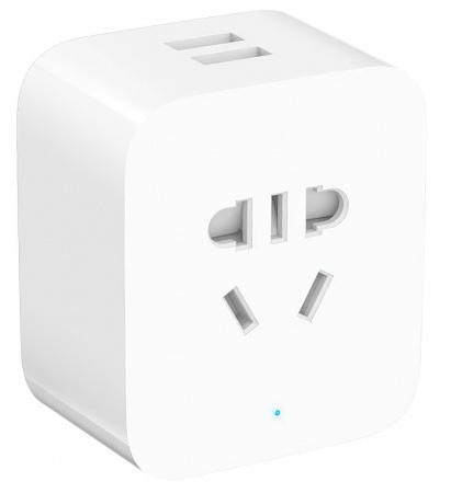 Купить Умная розетка Xiaomi Mijia Bluetooth Wi-Fi Smart Plug (2 USB) (ZNCZ06CM)