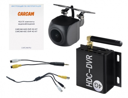 Купить Комплект видеонаблюдения 4G/LTE CARCAM HDC-DVR 4G KIT 14
