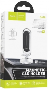 Купить Держатель авто магнитный Hoco CA78 Silver