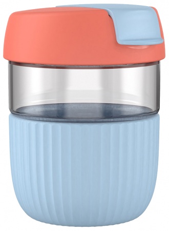 Купить Стакан-непроливайка Xiaomi Kiss Kiss Fish Rainbow Cup Coral Sea (G-U35C)