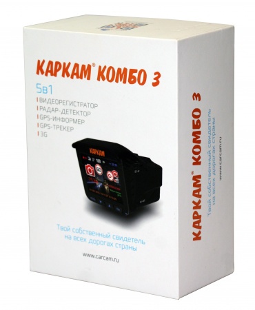 Купить Видеорегистратор с радар-детектором КАРКАМ КОМБО 3