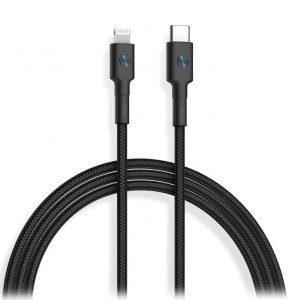 Купить Кабель Type-C/Lightning ZMI MFi 100cm Черный (AL873K)