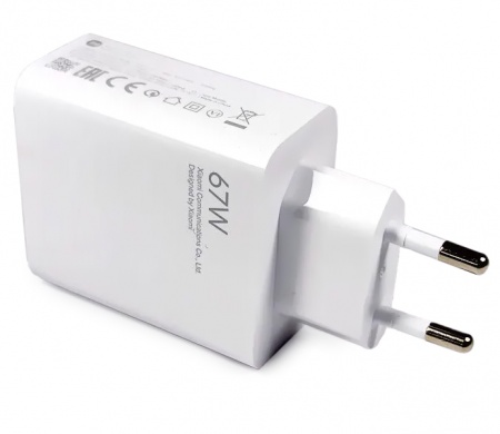 Купить Сетевое зарядное устройство Xiaomi Adaptor 67W (MDY-12E-EF)