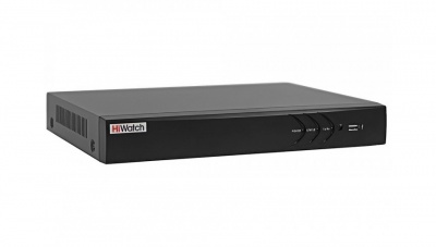 Купить 4-х канальный гибридный HD-TVI регистратор c технологией AoC HiWatch DS-H304QA(C)