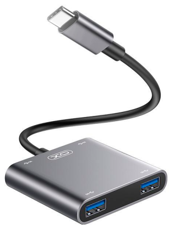 Купить USB Хаб XO USB Splitter 4-Port HUB Docking Station Hub (XO-HUB012B)