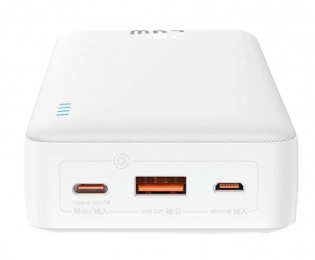 Купить Внешний аккумулятор Baseus Airpow Quick 20W 20000mah White (PPQD010002)