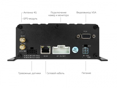 Купить Видеорегистратор CARCAM MVR4444 4G GPS
