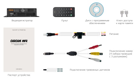 Купить CARCAM MVR KIT 4411/165X2/166X2