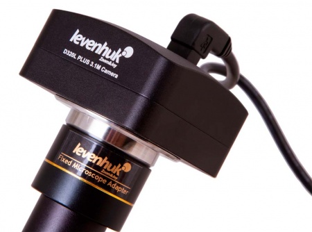 Купить Микроскоп цифровой Levenhuk D320L PLUS, 3,1 Мпикс, монокулярный