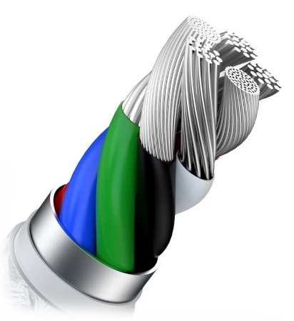 Купить Кабель Baseus Cafule Series Metal Data Cable Type-C to iP PD 20W 1m White (CATLJK-A02)