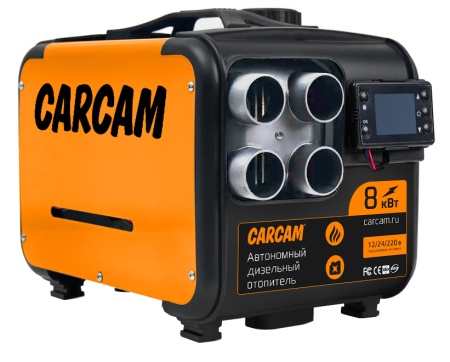 Купить CARCAM Diezel Heater 8KW 12/24/220 Aluminum 4 Hole (ССDHA14)