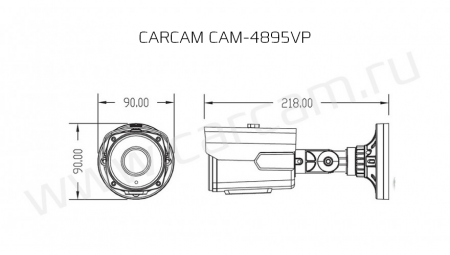 Купить IP камера видеонаблюдения CARCAM CAM-4895VP