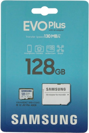 Купить Карта памяти Samsung EVO Plus 128GB microSDHC Class 10 (MB-MC128KA/EU)