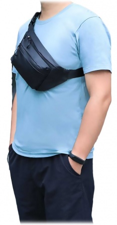 Купить Сумка на пояс Xiaomi Freetie Multifunctional Sports Leisure Waist Bag Black (М51013) 