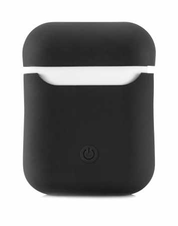 Купить Чехол AirPods Silicon Case - темно-серый