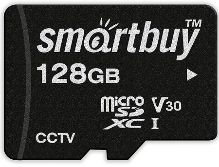 Купить Карта памяти SmartBuy microSDXC 128Gb Class10 U3 V30 (SB128GBSDCCTV)