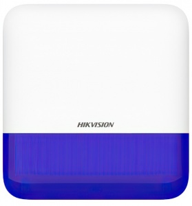 Купить Беспроводная уличная сирена Hikvision DS-PS1-E-WE Blue