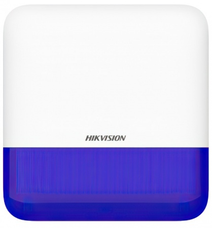 Купить Беспроводная уличная сирена Hikvision DS-PS1-E-WE Blue